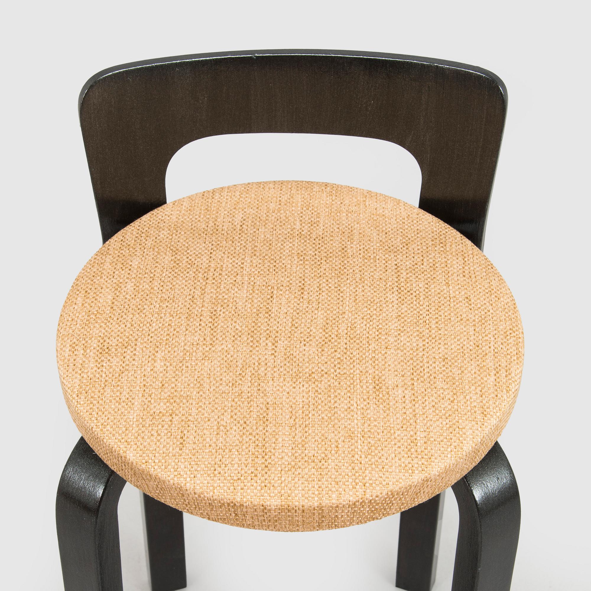 Alvar Aalto, barstol, modell K65, Artek, 1900-talets slut.