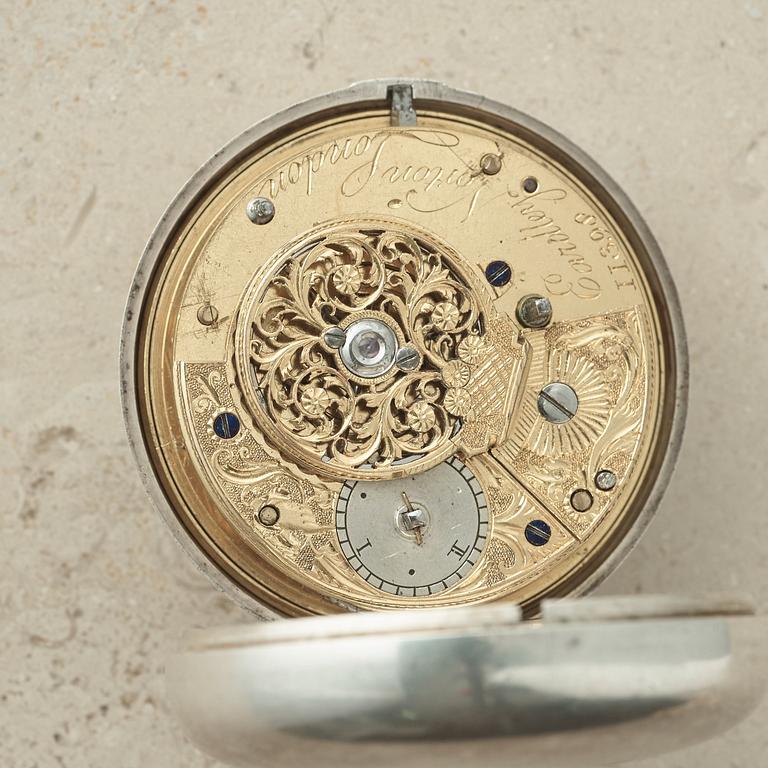 EARDLEY NORTON, London, pocket watch, 51 mm,