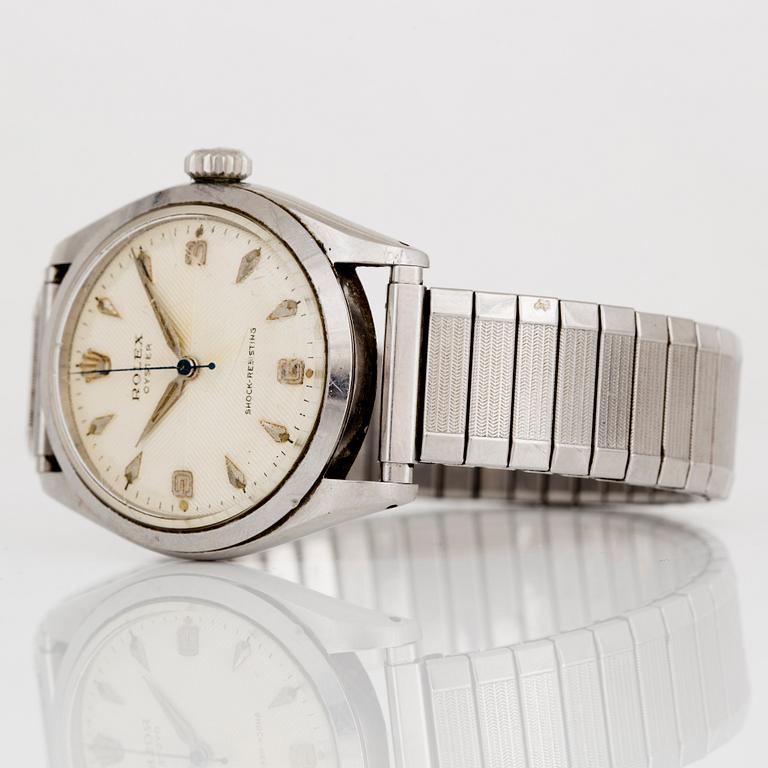 ROLEX, Oyster Shock-Resisting, wristwatch, 34 mm,