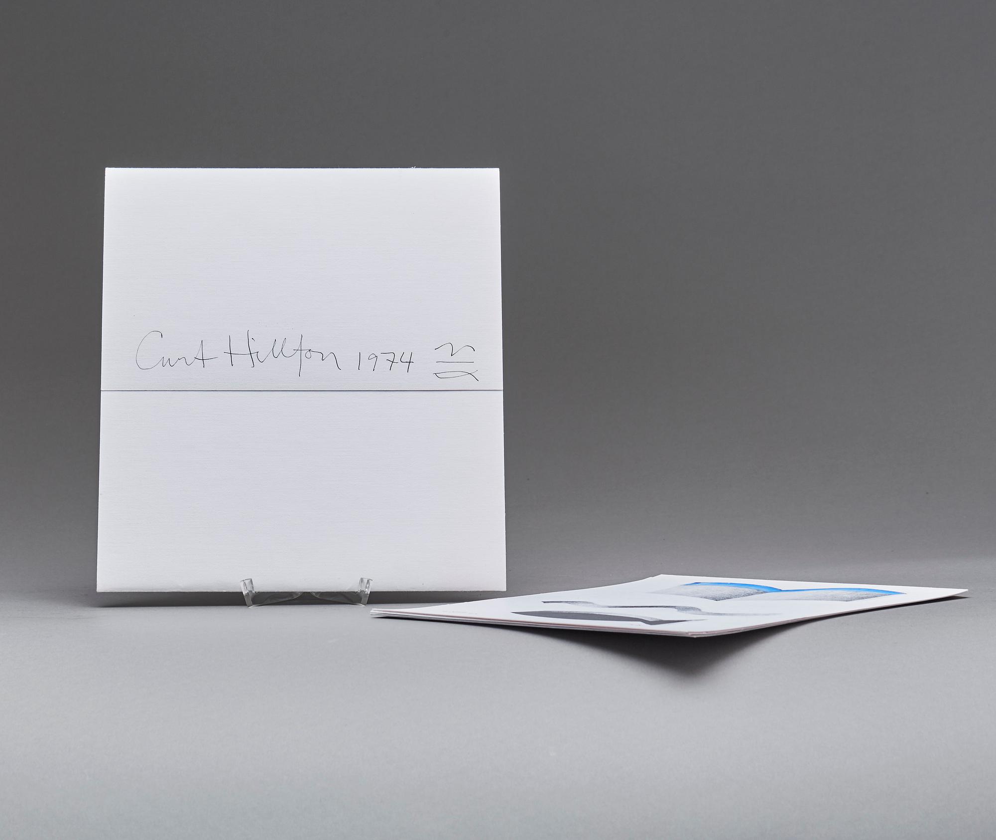 CURT HILLFON, 6 st, fotogravyrer, monogramsignerad och daterad -74. Numrerade HC XVII/25.