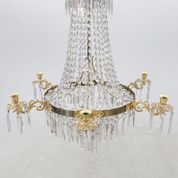 Late Empire chandelier, late 19th century.