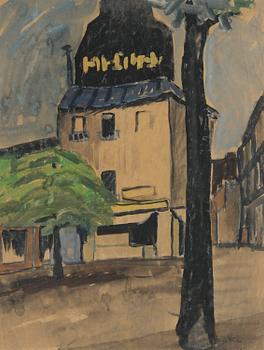 Otto Mäkilä, Alley view.