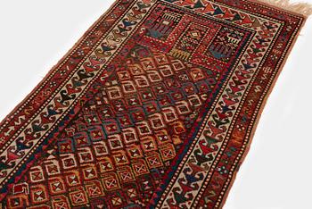 Bönematta, antik Kazak, södra Kaukasus, ca 184 x 89 cm.