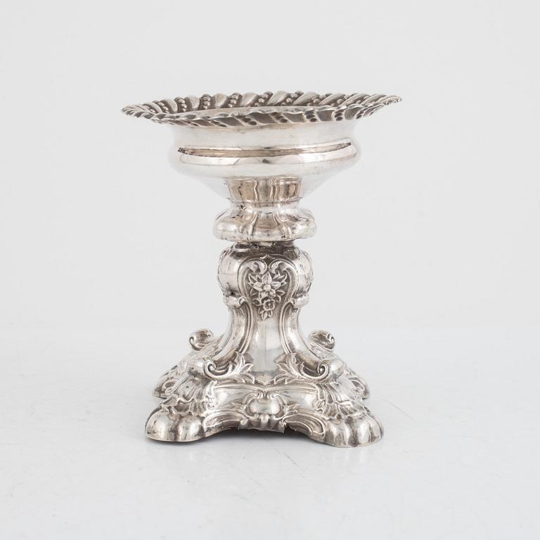A Swedish silver bowl, probably Carl Nyström, Stockholm 1840.