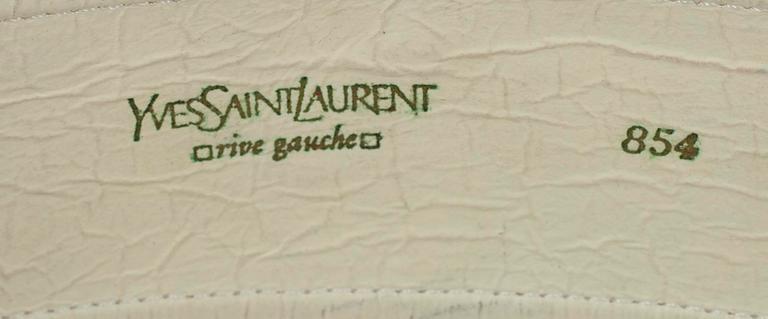 BÄLTE, 3 st, Yves Saint Laurent.