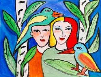 Ulrica Hydman-Vallien, Pair of birds.
