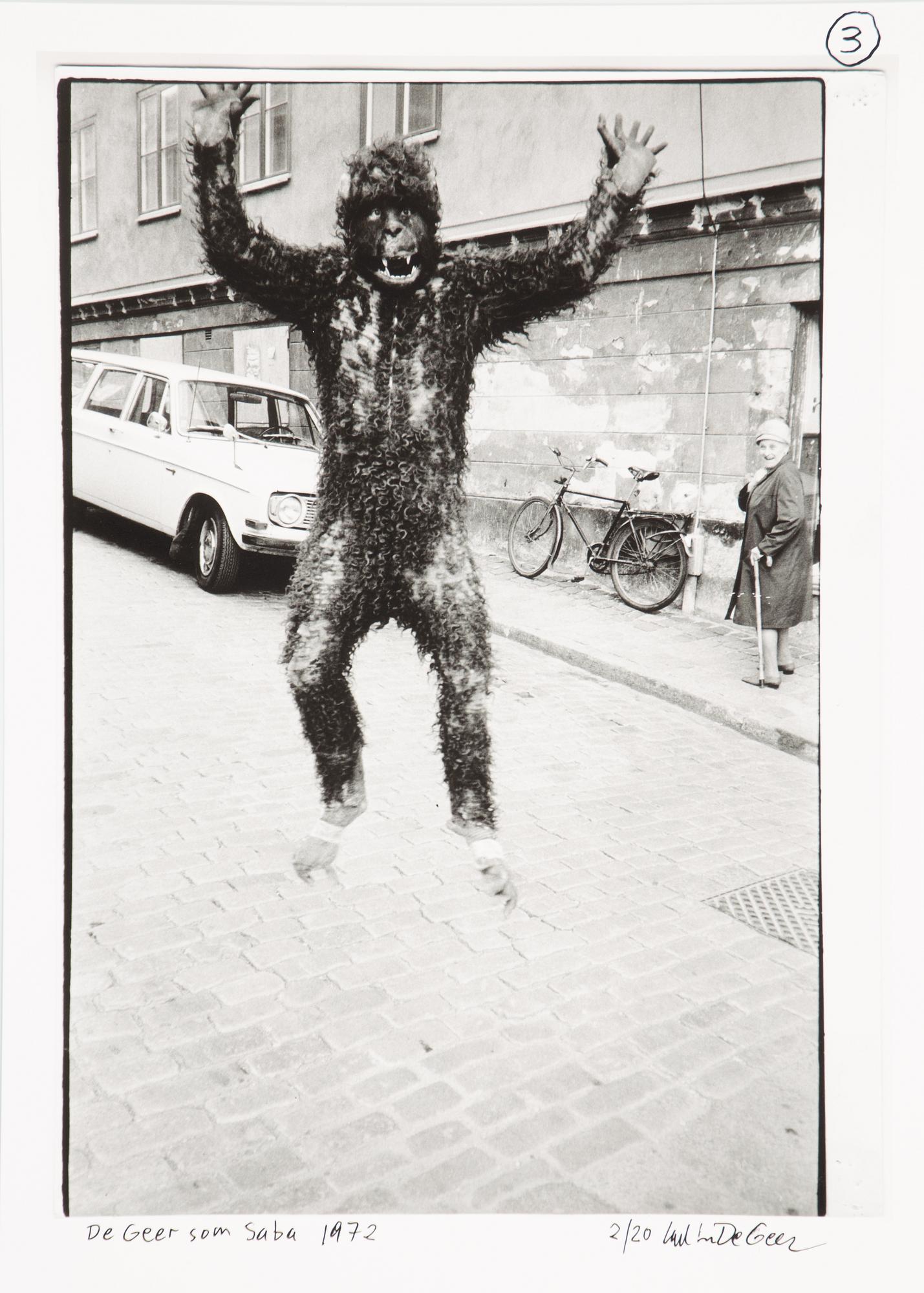 Carl Johan De Geer, "De Geer som Saba 1972".