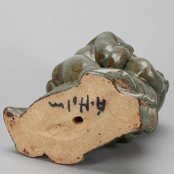 FIGURIN, stengods, Åke Holm, signerad.