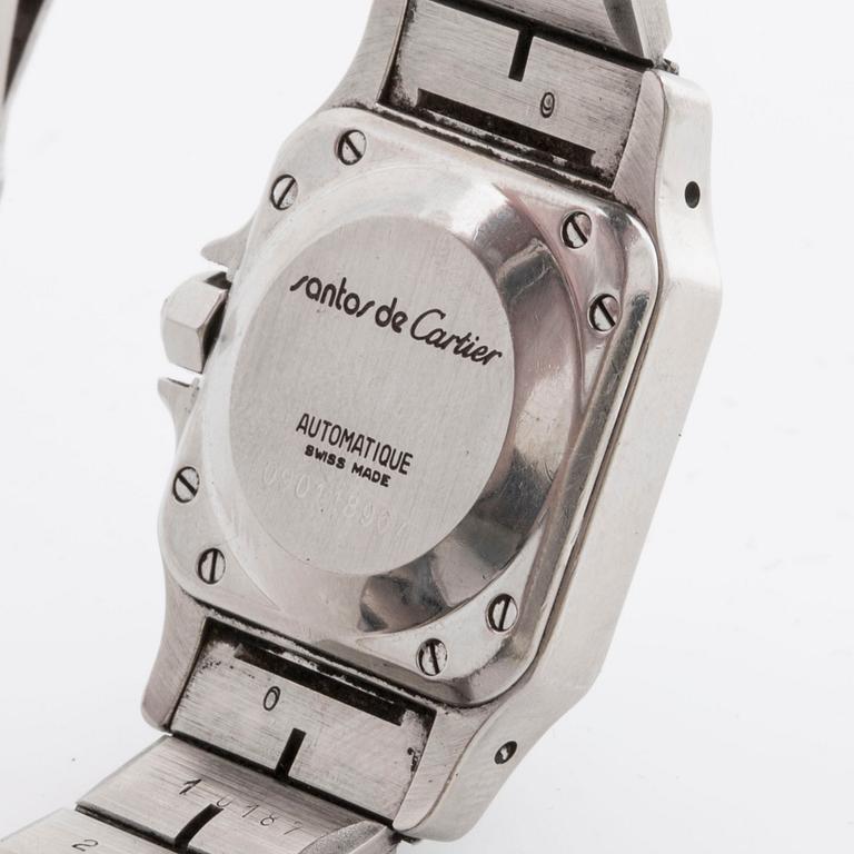 Wristwatch. CARTIER, santo de Cartier. 21x24 mm,