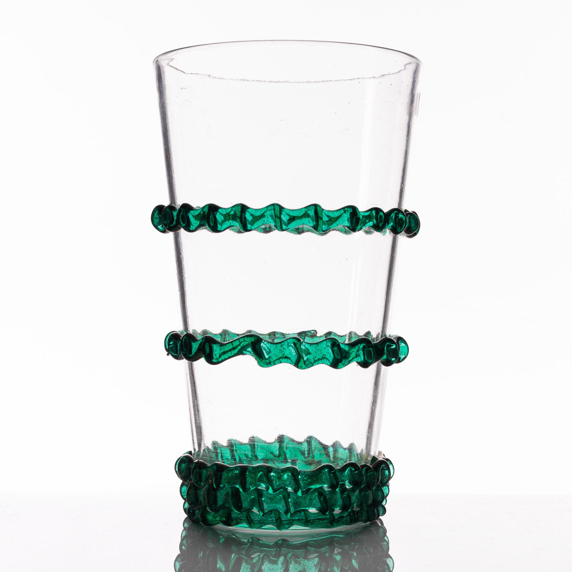 Fratelli Toso, a glass vase, Murano, Italy.