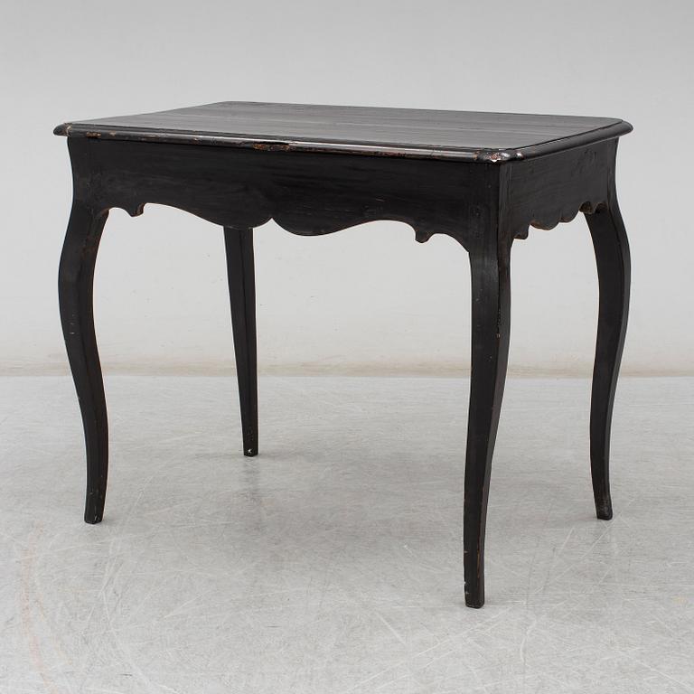 A Swedish Rococo table, second half of the 18th century.