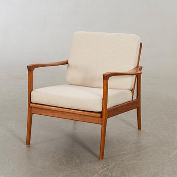 Carl-Erik Johansson, Armchair, "Böja", Bejre Möbel AB, Armchair, Teak, Denmark, 1960s.