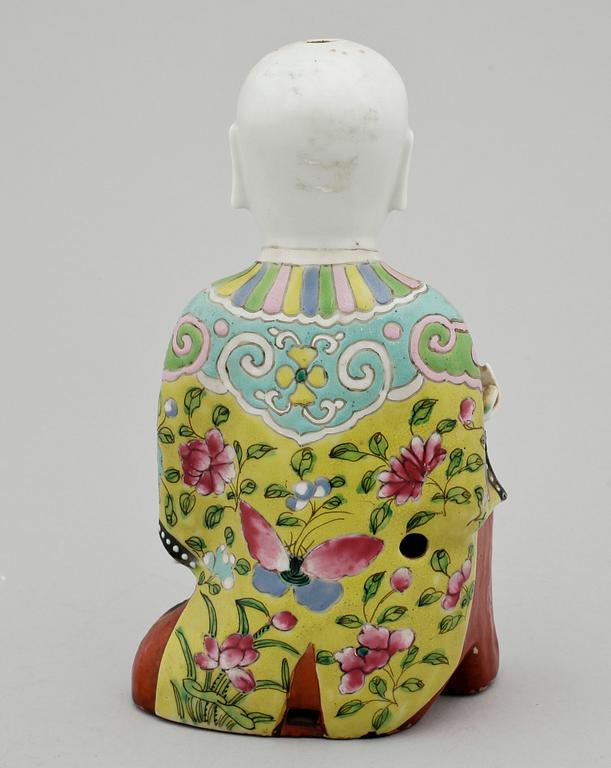 FIGURIN, porslin, Kina 1800-tal.