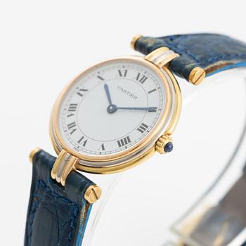 Cartier, Vendôme, "Trinity", wristwatch, 24 mm.