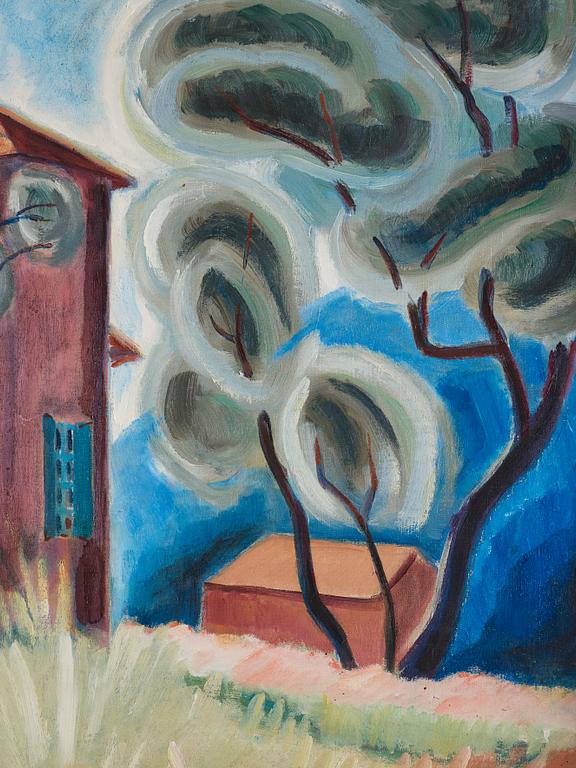 Agnes Cleve, Landscape, Cagnes.