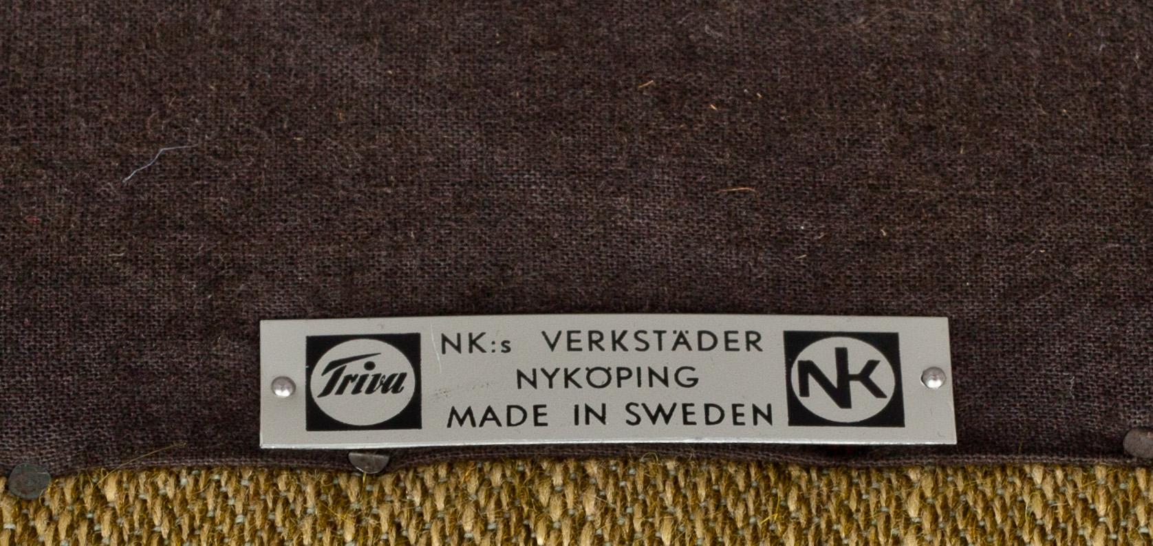 SOFFA och FÅTÖLJ. Ur "Paradiset" Kerstin Hörlin Holmqvist. NK, Triva-serien.