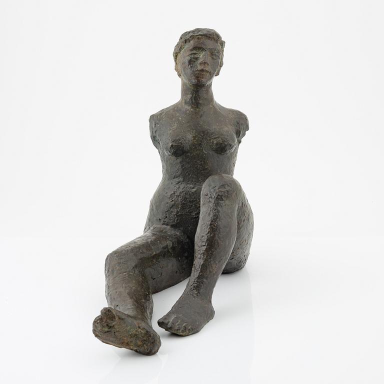 Honorio García Condoy, "torso Sentado", 1948, bronze, signered. Height 41 cm. Length 47 cm.