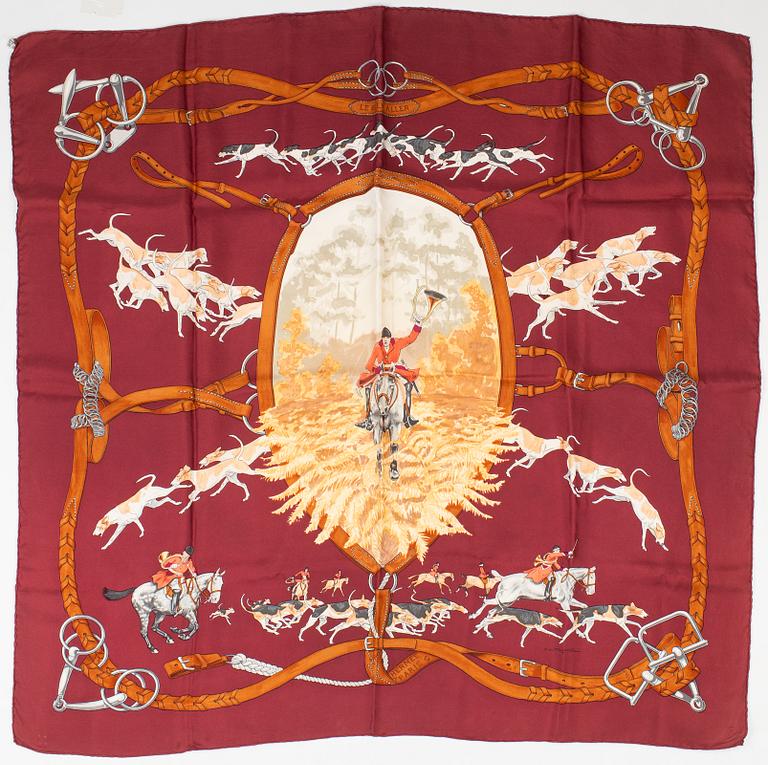 Hermès, scarf "Le bien aller".