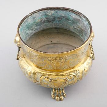 YTTERFODER, mässing, 1800-talets första hälft.