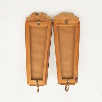 pair of sconces from the mid-20th century.