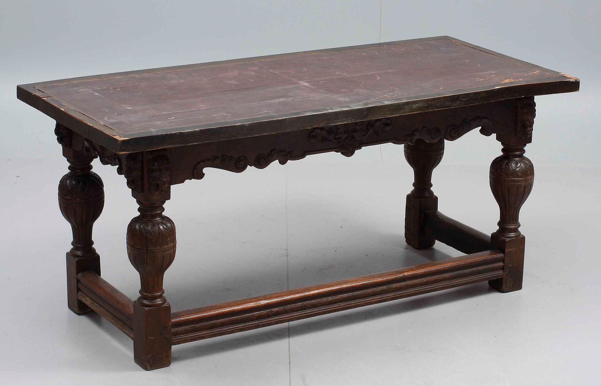 BIBLIOTEKSBORD, renässansstil, 17-1900-tal.