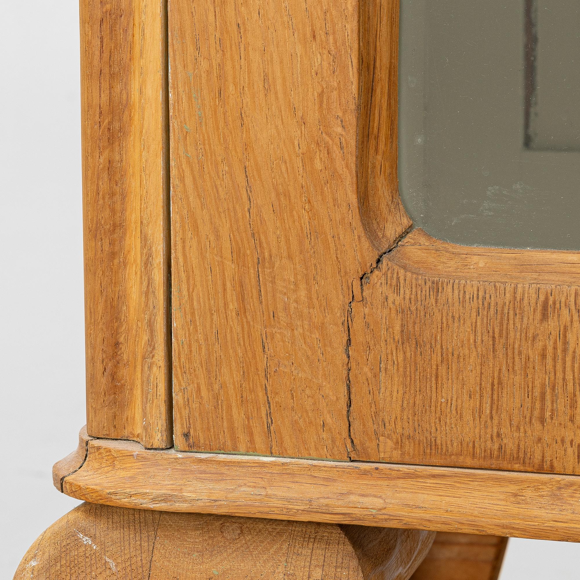 Display cabinet, circa 1900.