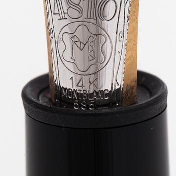 Montblanc, a Meisterstück fountain pen.