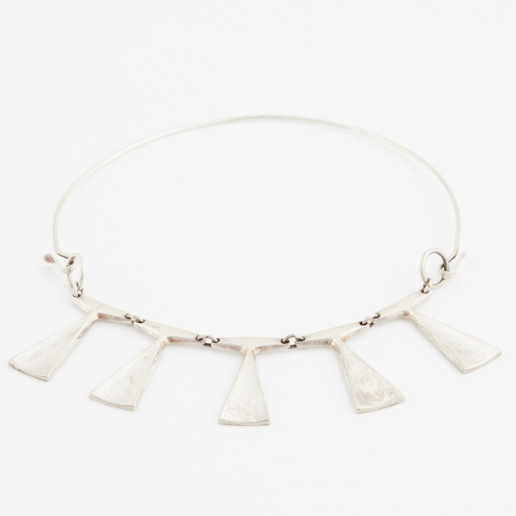 Ceson silver necklace, Göteborg, 70's.