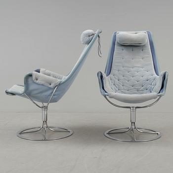FÅTÖLJER, ett par, "Jetson", Bruno Mathsson.