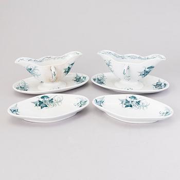 A 102-PIECE DINNERWARE SET, "Winden alt Mettlach", Villeroy & Boch, early 20th century.