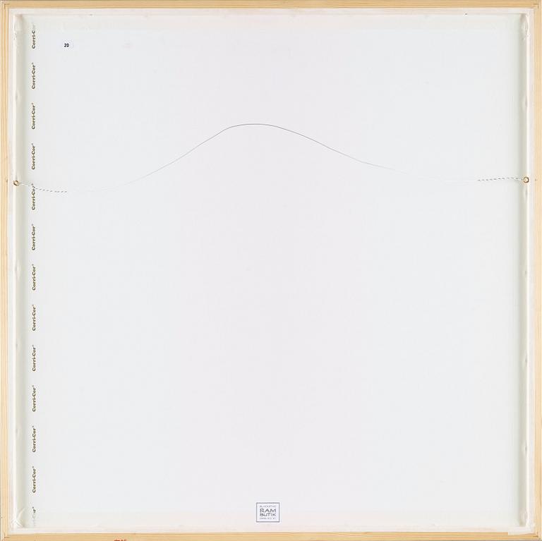 KALLIGRAFI, av Wang Yanxin (1953-), poem av Ouyang Xiu (1007-1072), signerad och daterad tidig sommar 2007.