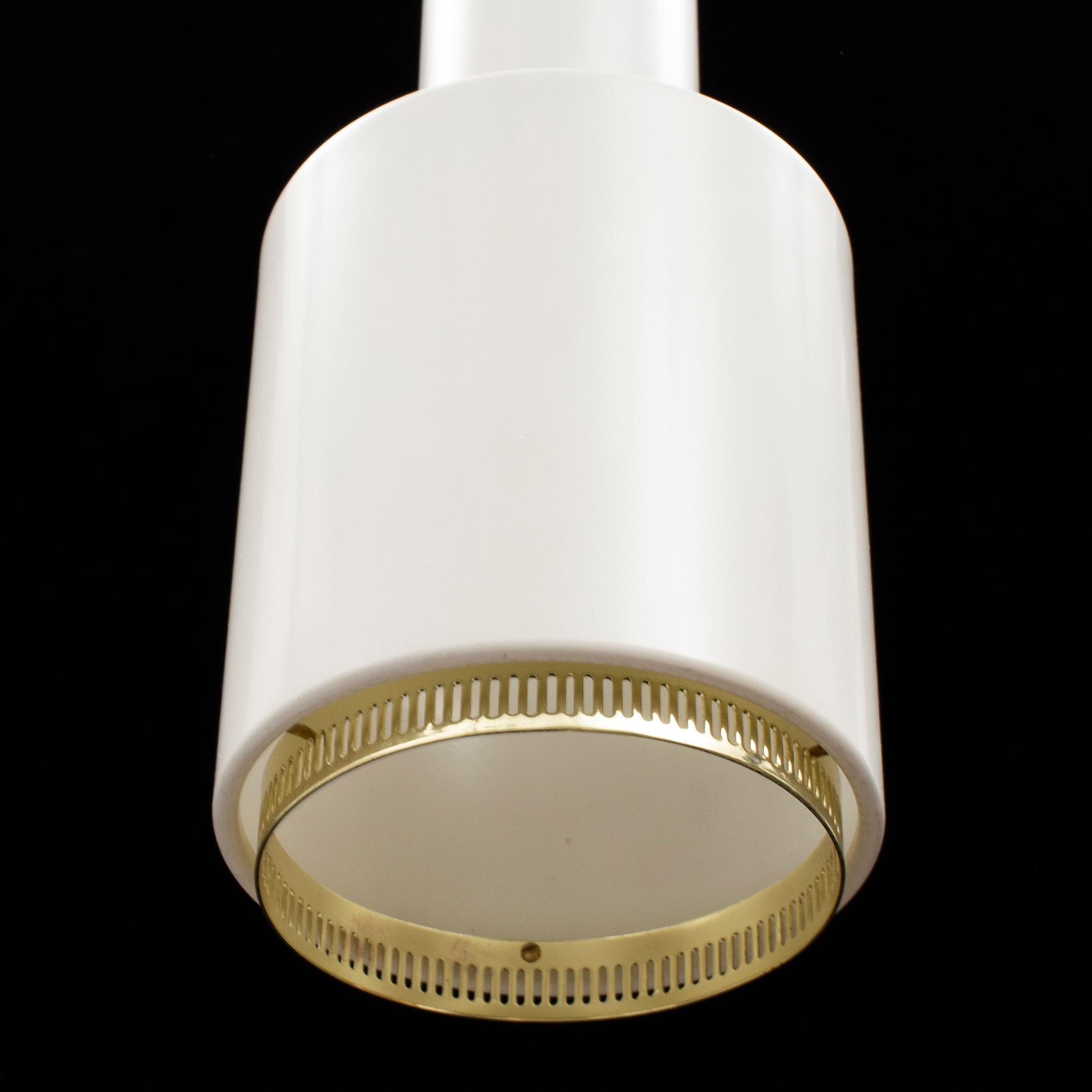 ALVAR AALTO, A 'A110' pendant light from Artek, Finland, 2010.