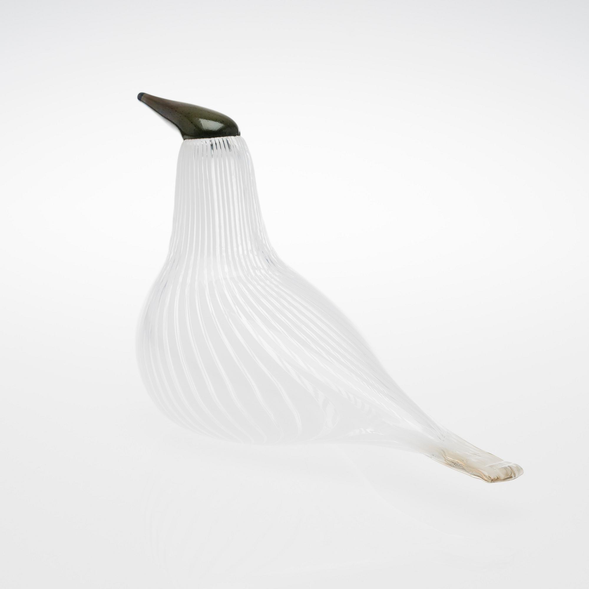 OIVA TOIKKA, BIRD, Suomen Sotka. Signed O.Toikka, Nuutajärvi 1992 316/1992.