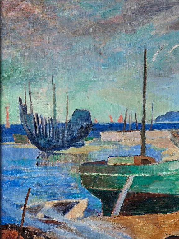 Tove Jansson, Landscape from St Guénolé.