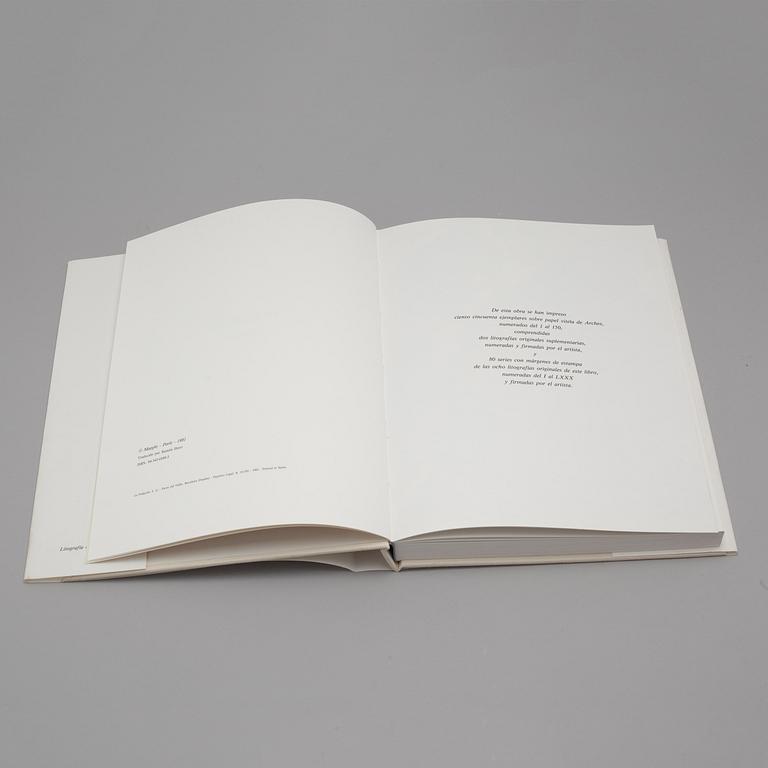 A book, "Joan Miró, Lithografo IV, 1969-1972", 1982.