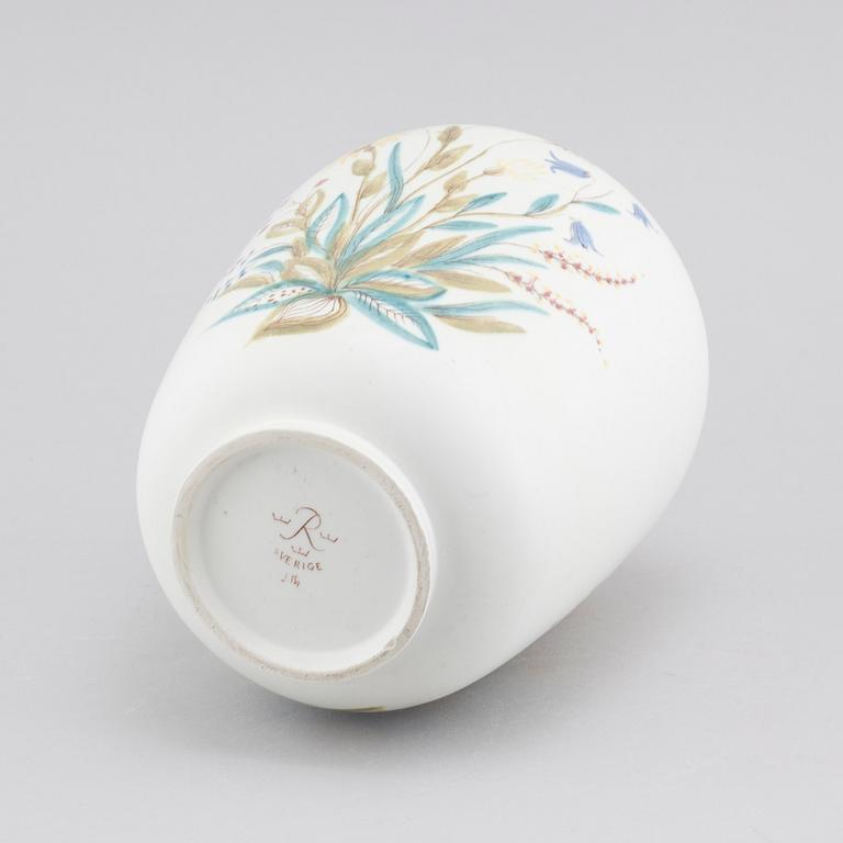 A stoneware vase by Lars Thorén for Rörstrand, around the mid 20th century.