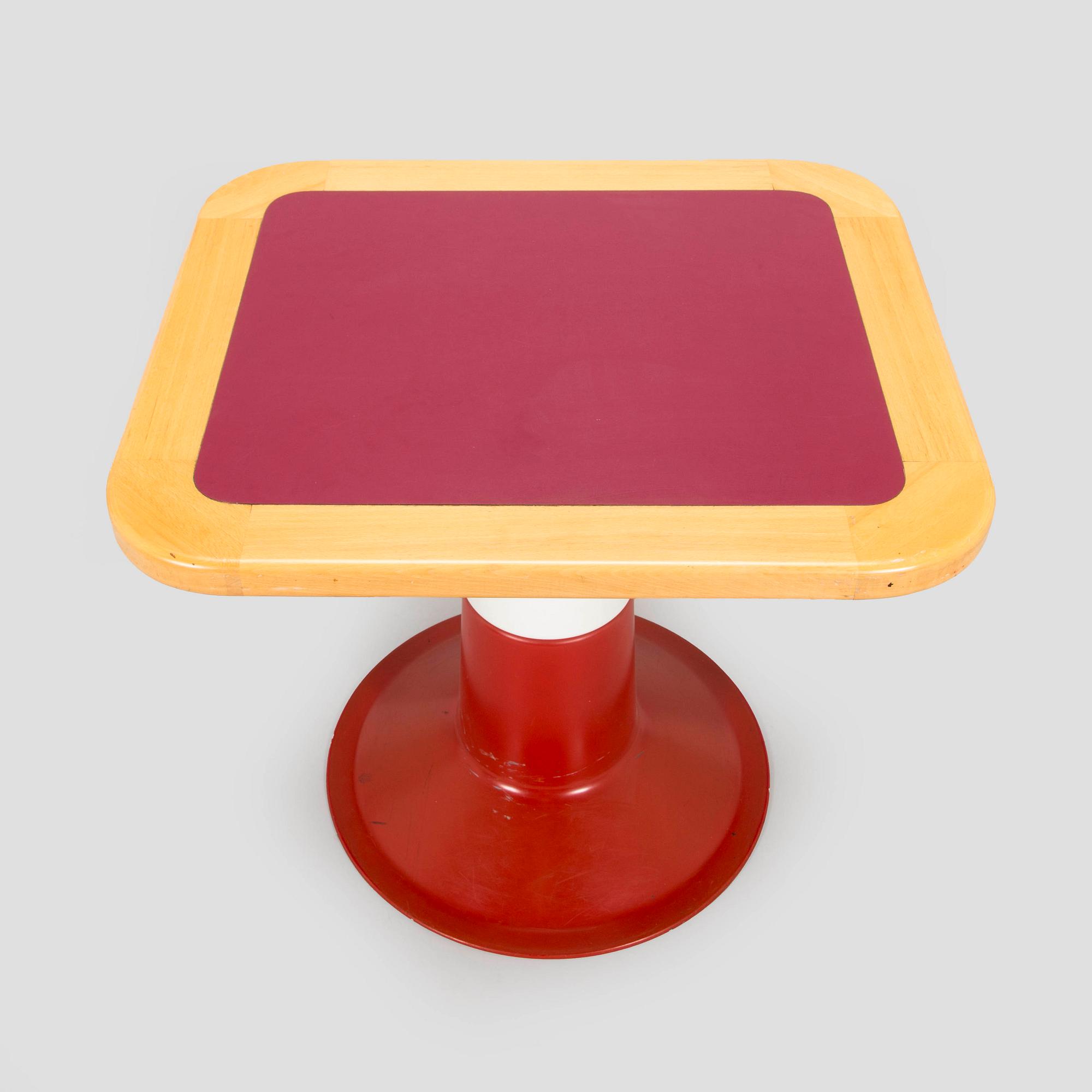 Yrjö Kukkapuro, a late 1970s table 'Saturnus', made to order, Haimi.