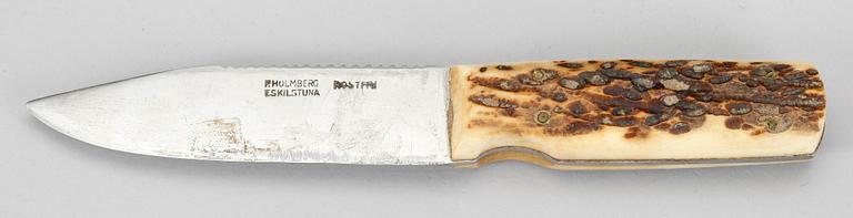 PLUNTA, KRUTHORN samt JAKTKNIV. 1900-tal.