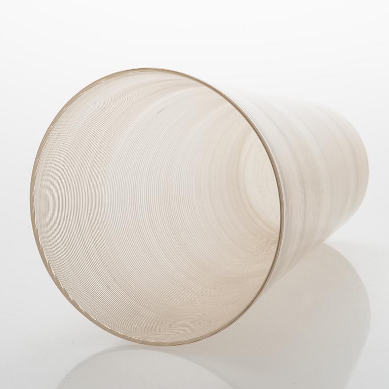 Paolo Venini, a vase etched signature Venini Murano Italia 1950's.