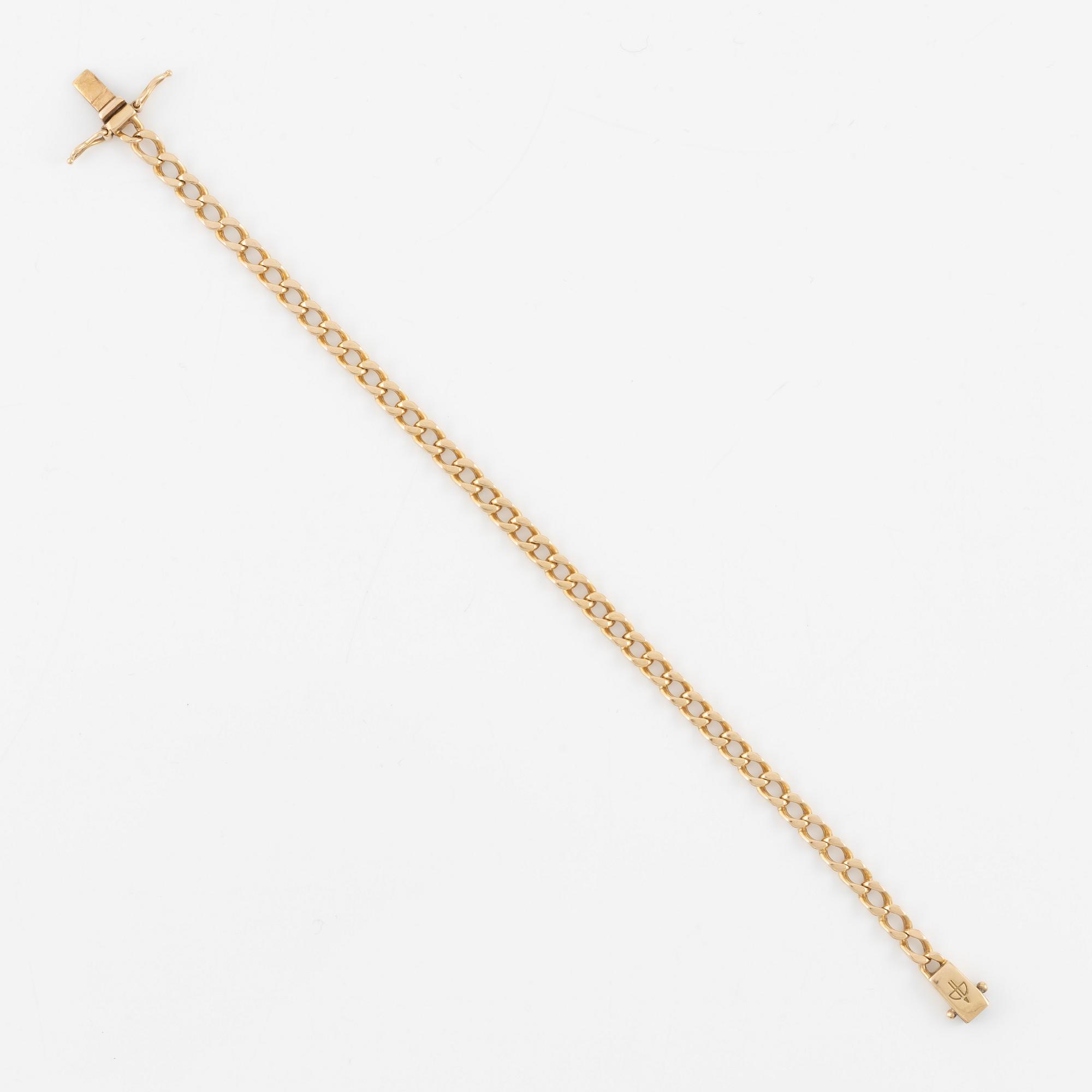 Arm bracelet, 18K gold, Balestra, Italy.