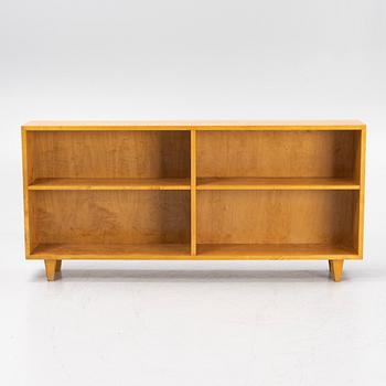A birch veneered book case. 1940s/50s.