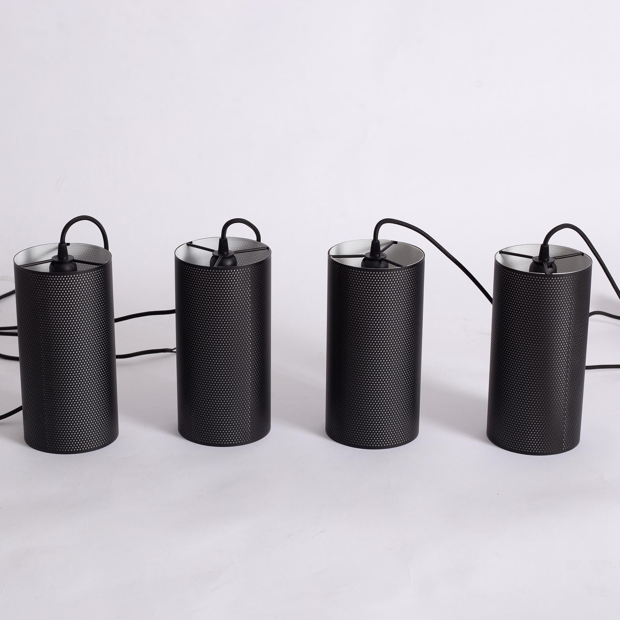 Corsini & Millet, four pendant lamps, "Pedrera PD3", GUBI.