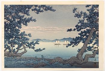 Kawase Bunjiro Hasui, 'Matoba, Takehara'.
