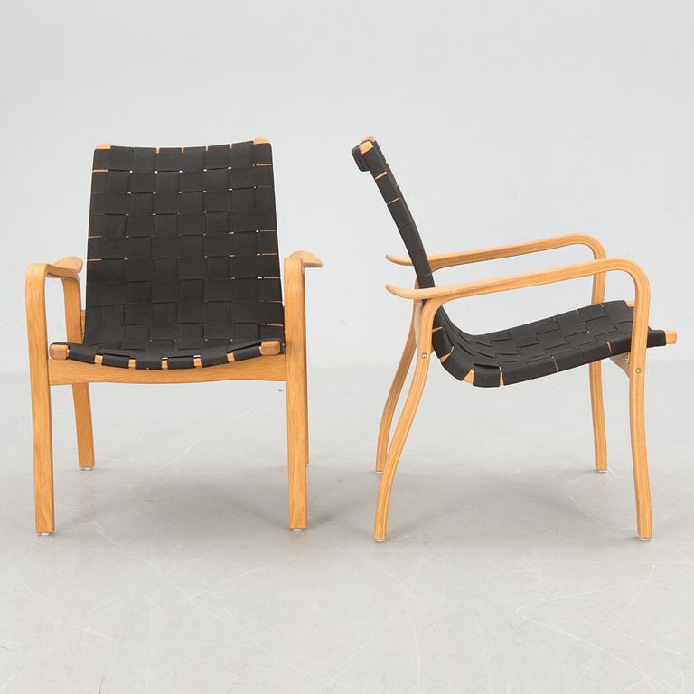FÅTÖLJER, ett par, "Primo", Yngve Ekström, Swedese, 2000-tal.