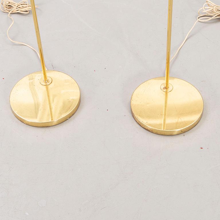 Floor lamps, a pair, Bergboms, the last part of the 20th century.