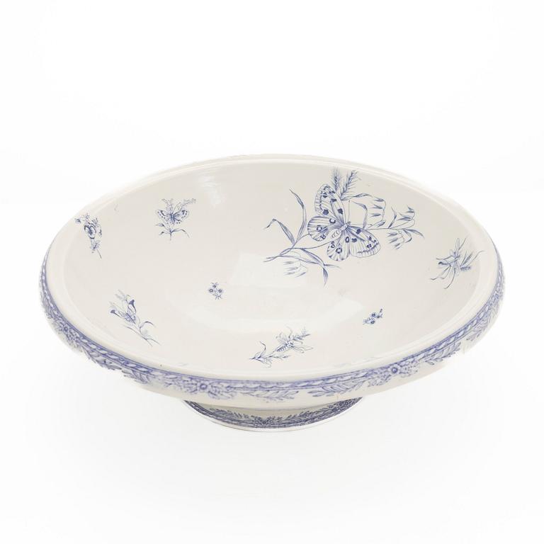 Skål / Tvättfat, porslin Arabia 1880-1885.