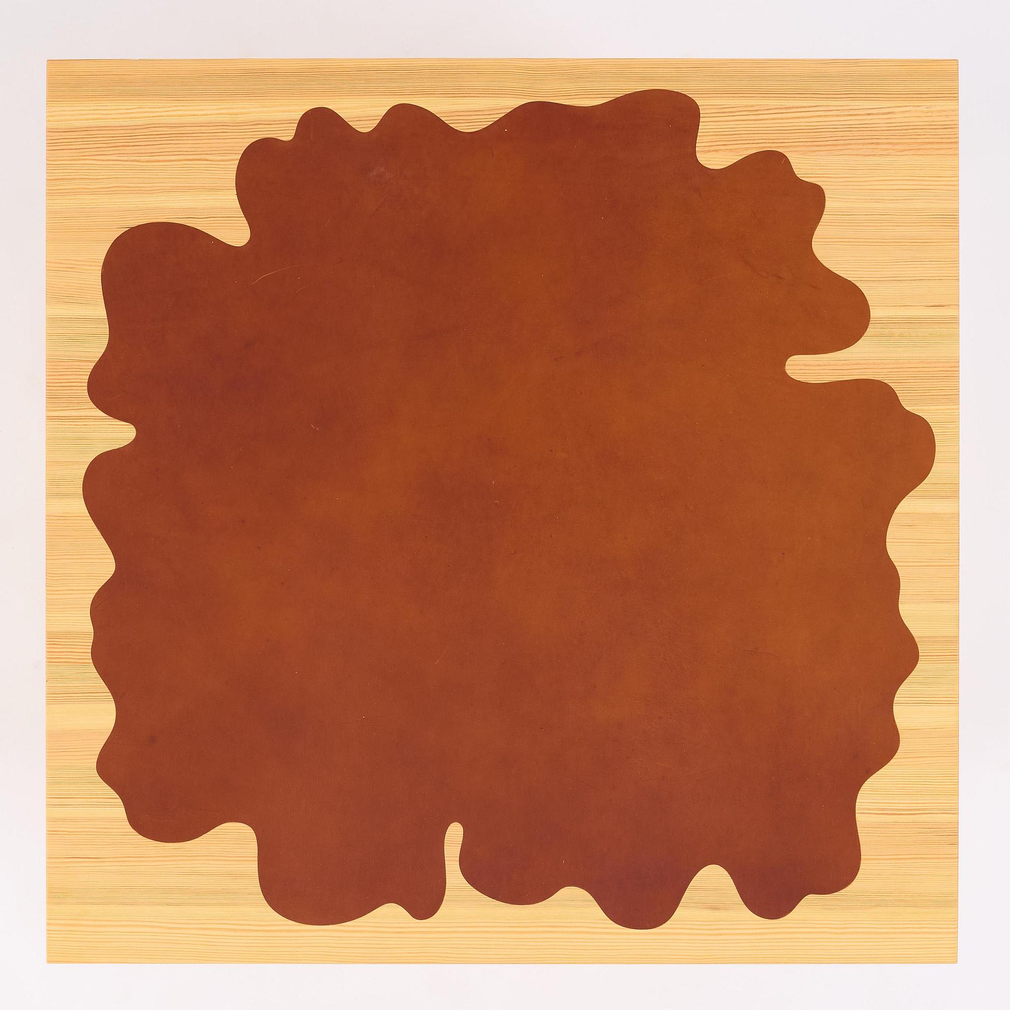 Mathieu Gustafsson, a prototype coffee table, "Slab", executed by cabinetmaker Markus Karlbom, Burhult, 2024.