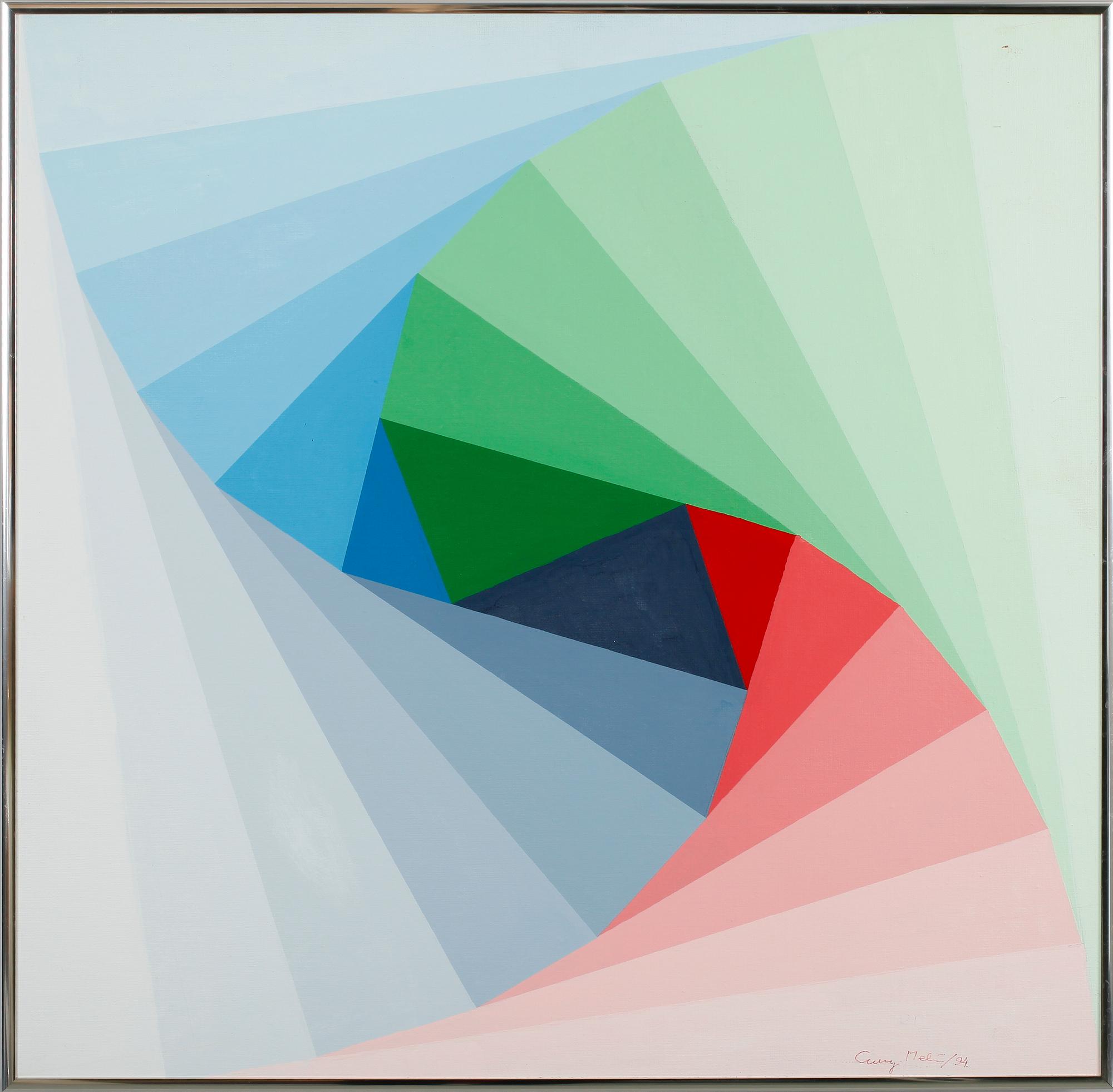 CURRY MELIN, olja på duk, sign och dat 94.