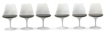 28. Eero Saarinen, CHAIR, 6 PIECES.