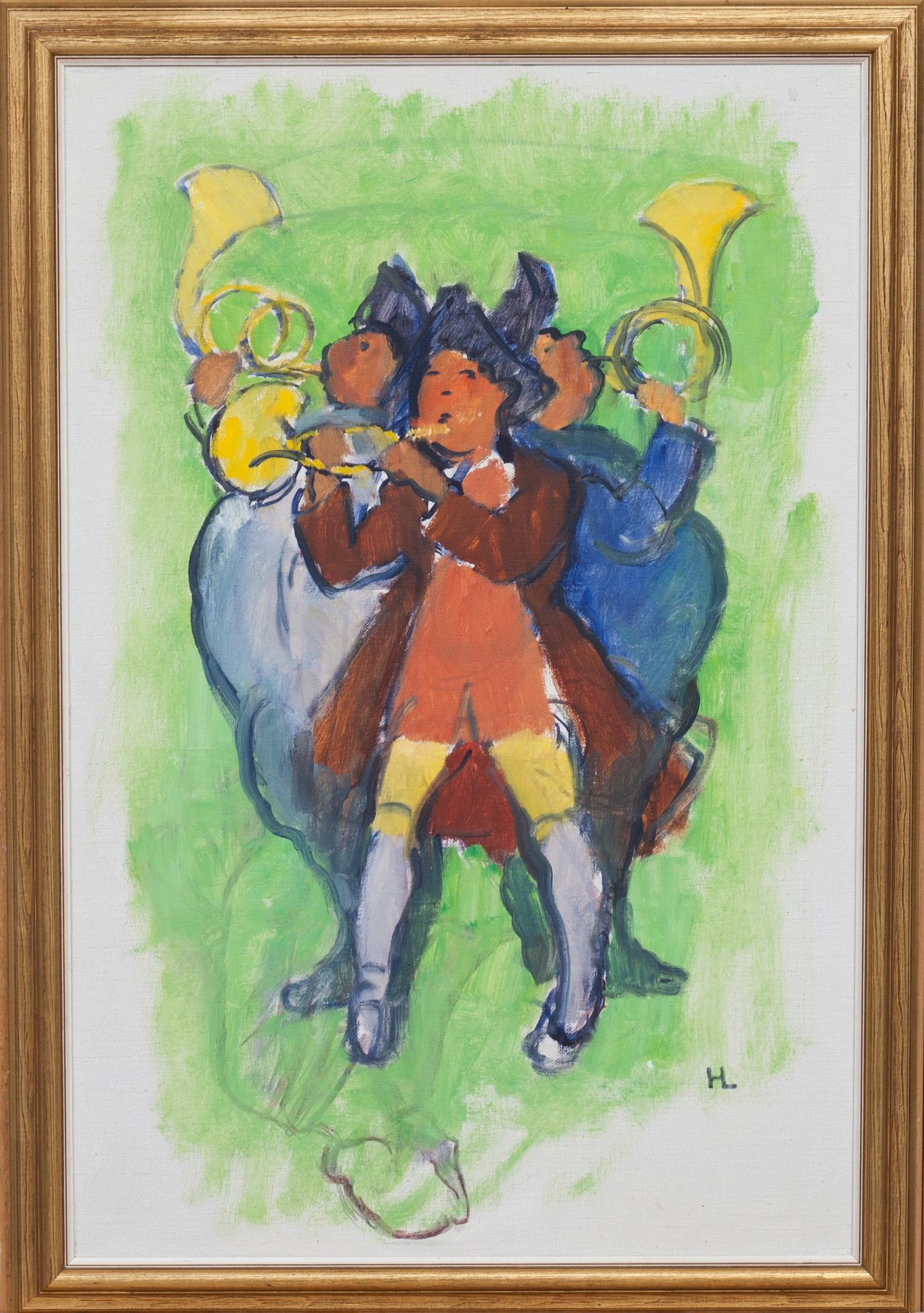 HILDING LINNQVIST, olja på duk, monogramsignerad.